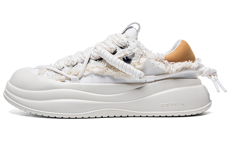 (W) Kappa Low Top 'Korea White/Buck Brown'