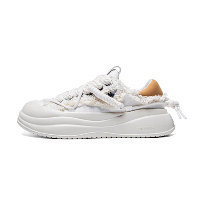 (W) Kappa Low Top 'Korea White/Buck Brown'