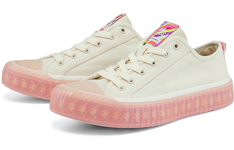 (W) Kappa Low Top Canvas 'Pink White' 圖 4