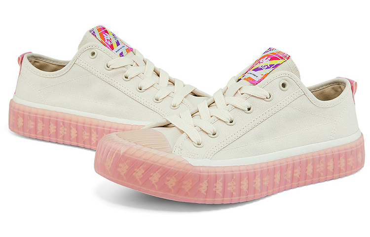 (W) Kappa Low Top Canvas 'Pink White' 圖 5