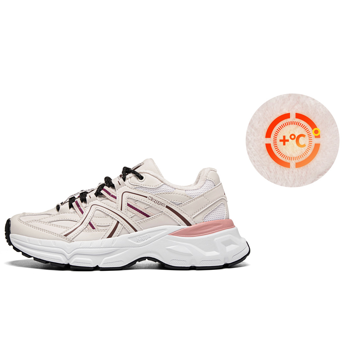 (Women) Kappa Low-Top Running 'Moon Grey' K0D85MC28CJ-133R
