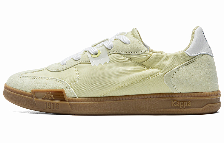 (W) Kappa Low-Top Sneakers 'Yellow-White'