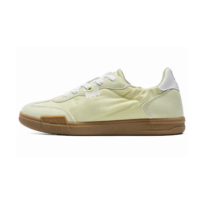(W) Kappa Low-Top Sneakers 'Yellow-White'