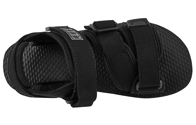 Lookbook (W) Sandal Kappa Magic Tape 'Hitam' K0A25LL14-990