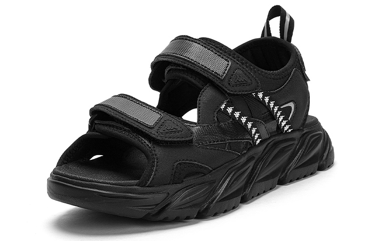 (W) Kappa Magic Tape Sports Sandals 'Black Logo' 圖 2
