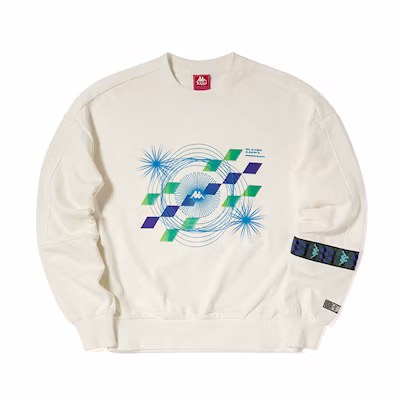 (Women) Kappa Player Series Geometric Print Pullover Sweatshirt K0A22WT74D
