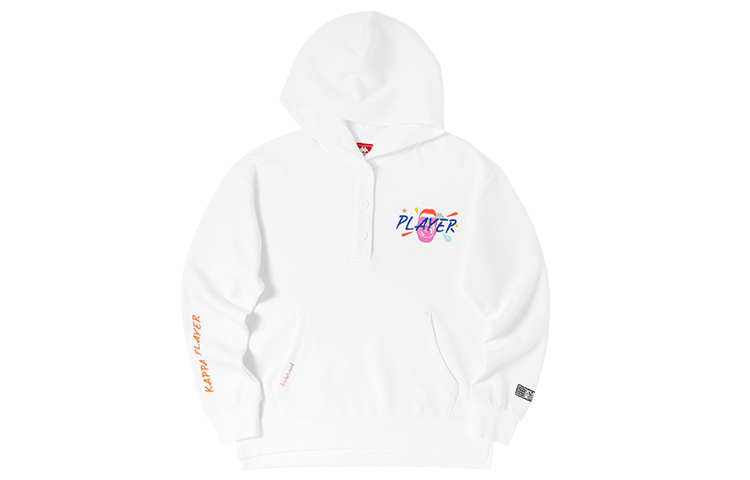 (Women) Kappa Player Series Hoodie EDM Graffiti Print Theme K0A62MT72D