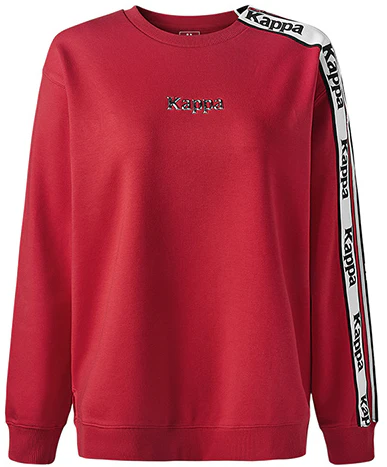 women-kappa-pullover-sweatshirt-with-logo-print-and-lettered-tape-design-k0-a22-wt-37-d