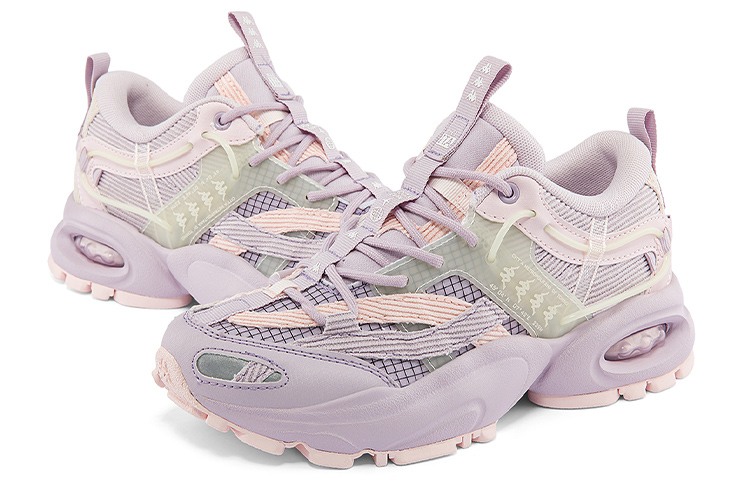 (W) Kappa Retro Casual 'Purple Pink' 圖 4