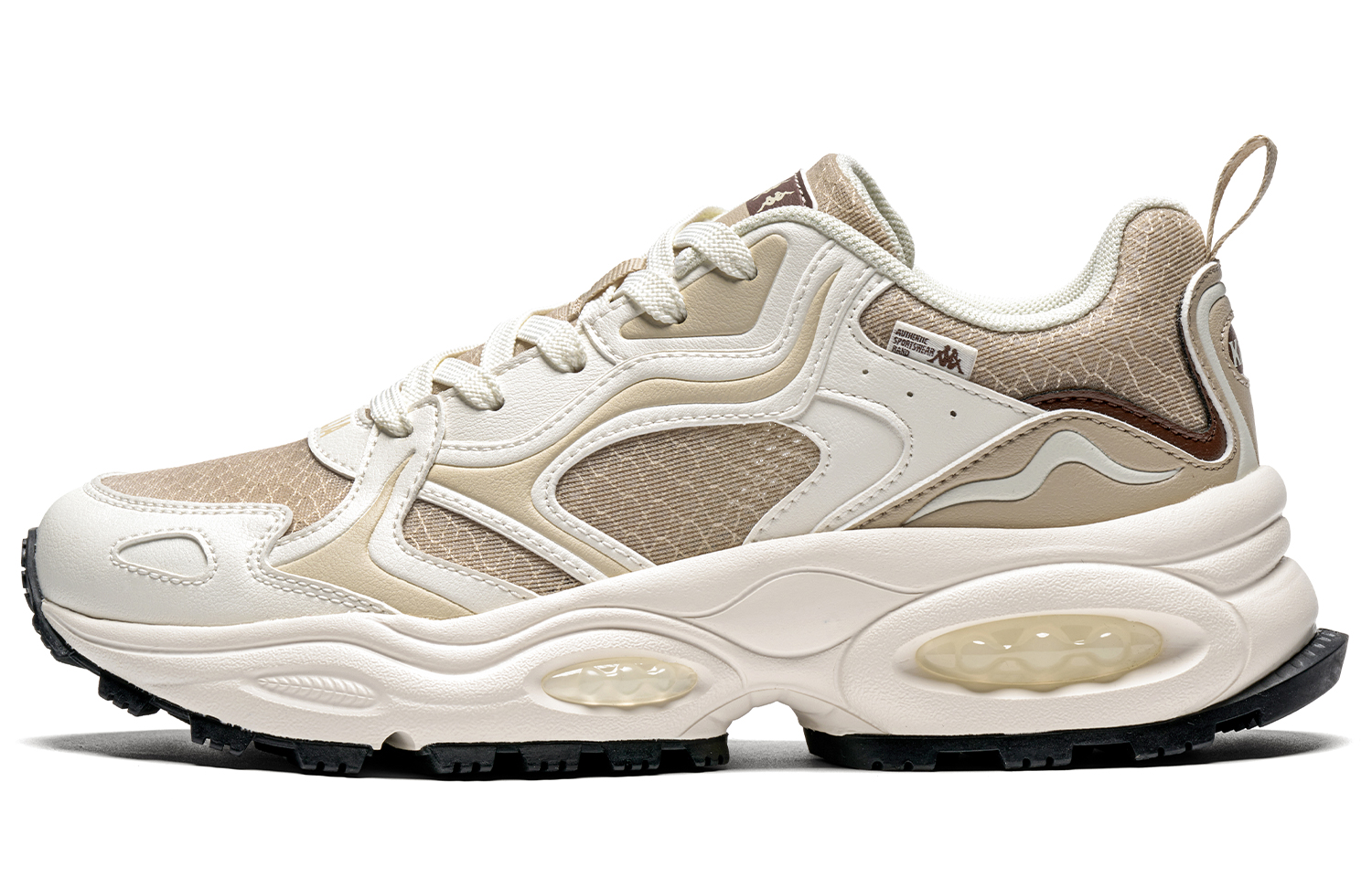 (Women) Kappa Retro Chunky 'White Brown' K0EX5MC64CJ-602