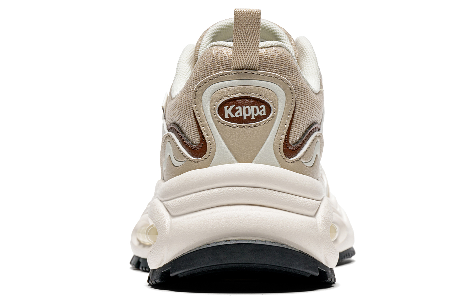 Purchase (W) (女性用)カッパ レトロ チャンキー 'ホワイト ブラウン' K0EX5MC64CJ-602 K0EX5MC64CJ-602