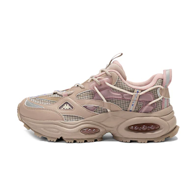 (W) Kappa Retro Dad Sneakers Low 'Grey Tan Rose'