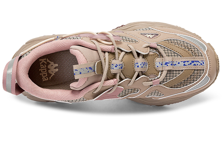 (W) Kappa Retro Dad Sneakers Low 'Grey Tan Rose' 圖 6