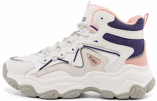 (Women) Kappa Retro High-Top 'Korean White/Novel Pink/Blue' K0C85MC90-012 (Women) Kappa Retro High-Top 'Korean White/Novel Pink/Blue' K0C85MC90-012