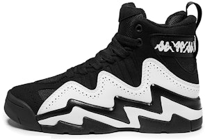 (Women) Kappa Retro High-Top Basketball 'Black White' K0965CC76-990 (Women) Kappa Retro High-Top Basketball 'Black White' K0965CC76-990