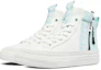 Lookbook (W) Kappa Retro Hoge Sneakers ''Wit Groen'' K09Y5CC47-012C