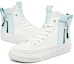 Shop (W) Kappa Retro Hoge Sneakers ''Wit Groen'' K09Y5CC47-012C