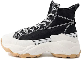 (Women) Kappa Retro High 'Black Comfort' K0D65VS27-990 (Women) Kappa Retro High 'Black Comfort' K0D65VS27-990