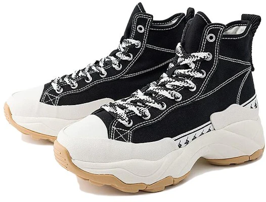 (W) Kappa Retro High ''Schwarzer Komfort'' K0D65VS27-990 Order (W) Kappa Retro High ''Schwarzer Komfort'' K0D65VS27-990