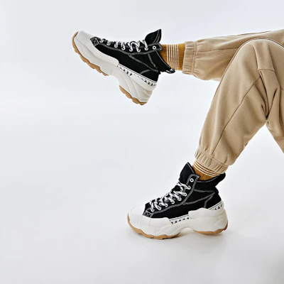 (W) Kappa Retro High ''Schwarzer Komfort'' K0D65VS27-990 Sizing (W) Kappa Retro High ''Schwarzer Komfort'' K0D65VS27-990