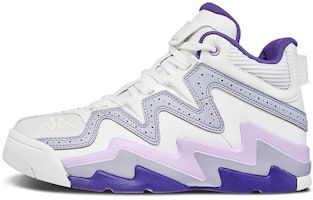 (Women) Kappa Retro High-Top Basketball 'White Grey Purple' K0965CC72D-012A (Women) Kappa Retro High-Top Basketball 'White Grey Purple' K0965CC72D-012A