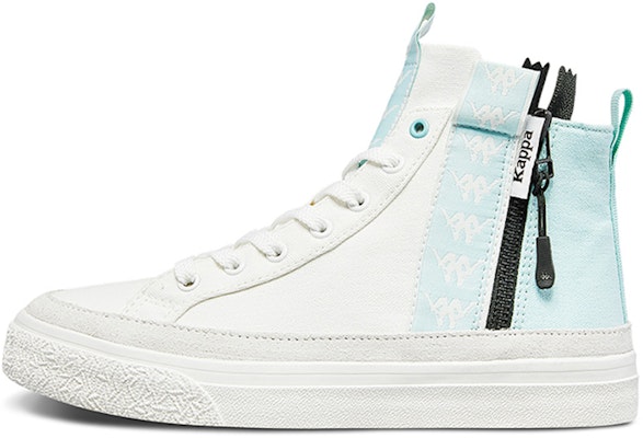 (Women) Kappa Retro High-Top Sneaker 'White Green' K09Y5CC47-012C Buy (Women) Kappa Retro High-Top Sneaker 'White Green' K09Y5CC47-012C