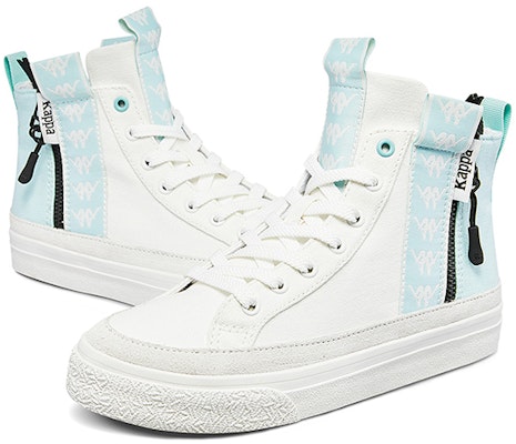 (Women) Kappa Retro High-Top Sneaker 'White Green' K09Y5CC47-012C Shop (Women) Kappa Retro High-Top Sneaker 'White Green' K09Y5CC47-012C