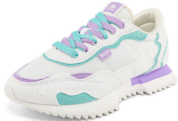 (W) Sepatu Lari Rendah Kappa Retro 'Putih Korea/Biru Toska' K0D45MM14-012B Order (W) Sepatu Lari Rendah Kappa Retro 'Putih Korea/Biru Toska' K0D45MM14-012B
