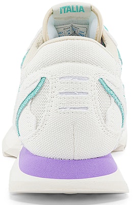 (W) Sepatu Lari Rendah Kappa Retro 'Putih Korea/Biru Toska' K0D45MM14-012B Details for (W) Sepatu Lari Rendah Kappa Retro 'Putih Korea/Biru Toska' K0D45MM14-012B