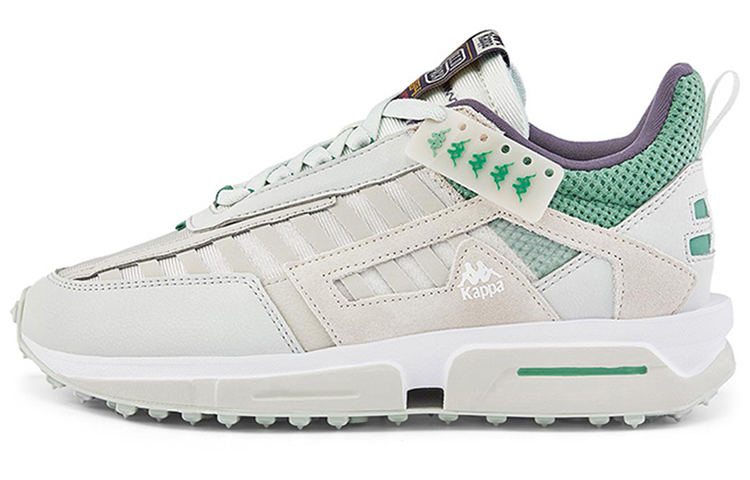 (W) Kappa Retro Low 'White Green'