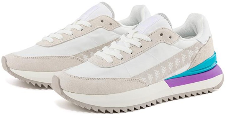 (W) Kappa Retro Low 'Putih Ungu' K0CY5MM92-012A Order (W) Kappa Retro Low 'Putih Ungu' K0CY5MM92-012A