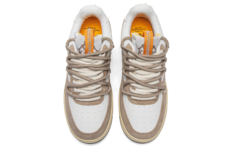 (W) Kappa Retro Patchwork Low 'Winter White/Oxford Brown' 圖 4