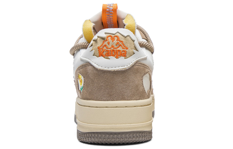 (W) Kappa Retro Patchwork Low 'Winter White/Oxford Brown' 圖 5