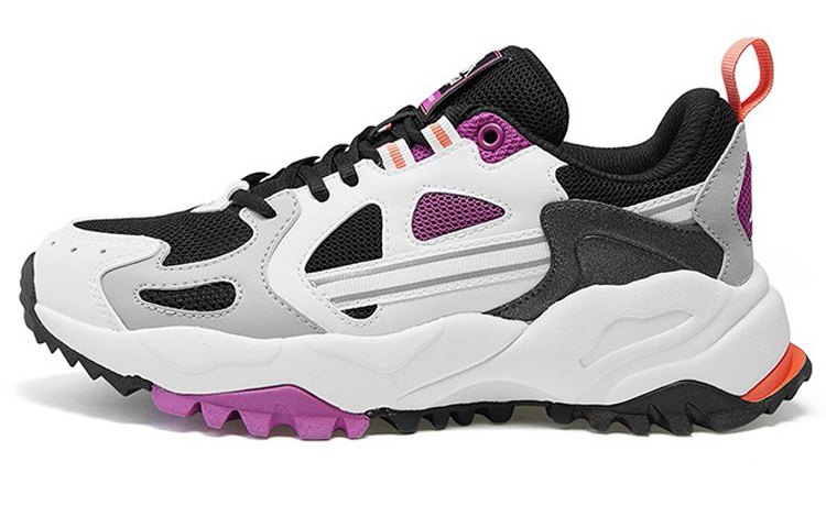 (W) Kappa Retro Running Shoes 'Black Purple'