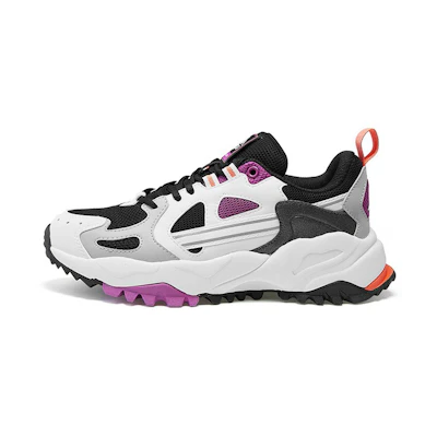 (W) Kappa Retro Running Shoes 'Black Purple'