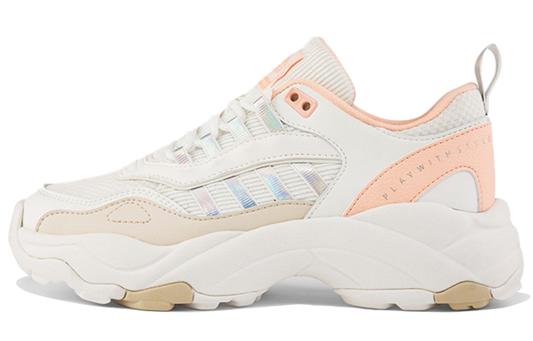 (W) Kappa Retro Running Shoes 'Pink White'