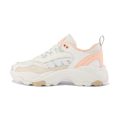 (W) Kappa Retro Running Shoes 'Pink White'