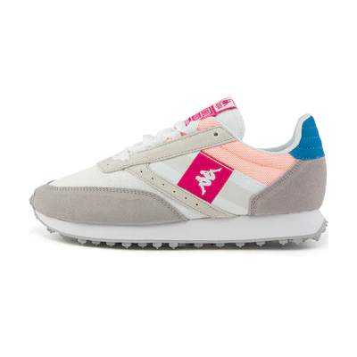 (W) Kappa Retro Running Shoes 'White Grey'