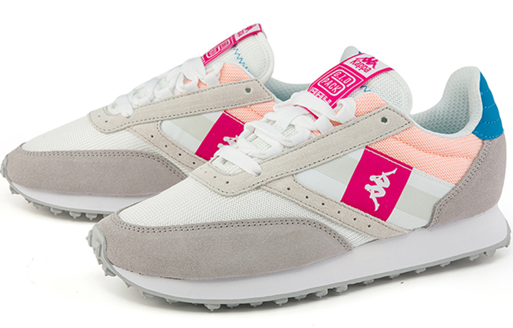 (W) Kappa Retro Running Shoes 'White Grey' 圖 5
