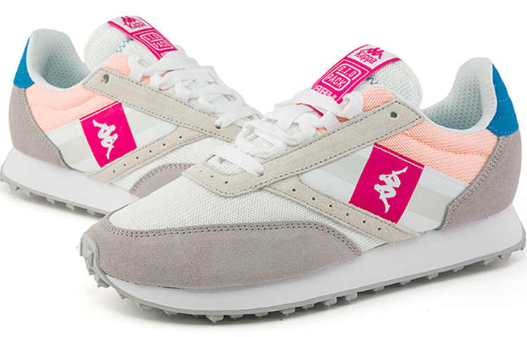 (W) Kappa Retro Running Shoes 'White Grey' 圖 6