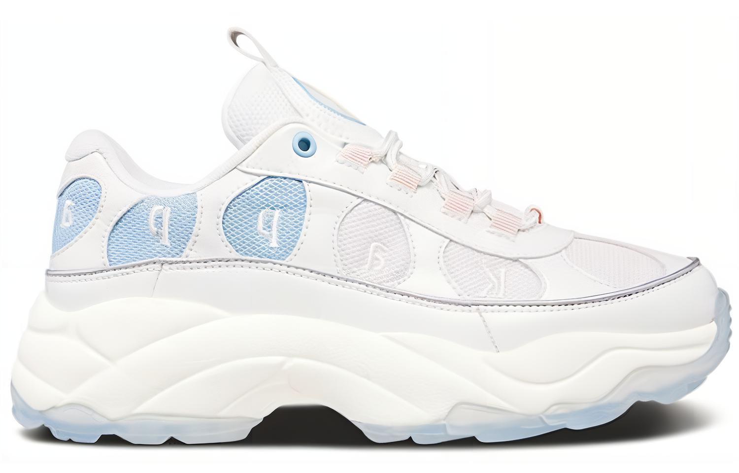 (W) Kappa Retro Running Sneakers 'White Blue' 圖 2