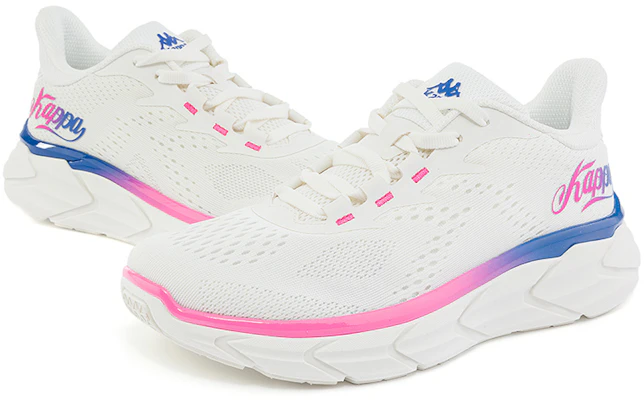 (W) 카파 로우 러닝화 (화이트 블루 네온핑크) K0C65MQ01-025 Shop (W) 카파 로우 러닝화 (화이트 블루 네온핑크) K0C65MQ01-025