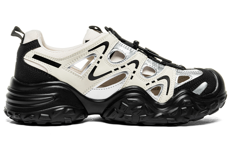 Order (W) Sandal Kappa 'Hitam Putih Fesyen Bernafas' K0E45MC71J-012