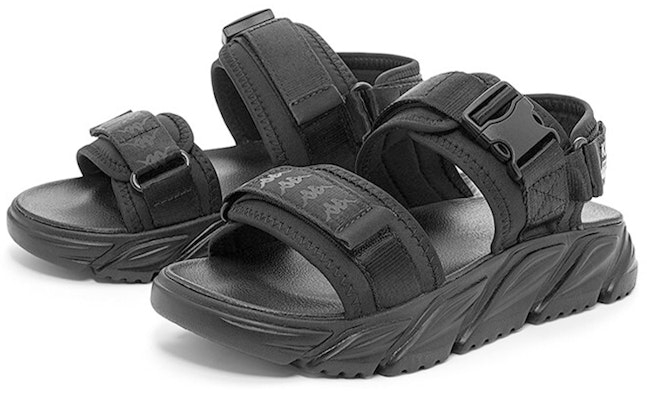 (W) Sandal Kappa 'Hitam Kasual Pantai' K0C45LL17-990 Order (W) Sandal Kappa 'Hitam Kasual Pantai' K0C45LL17-990