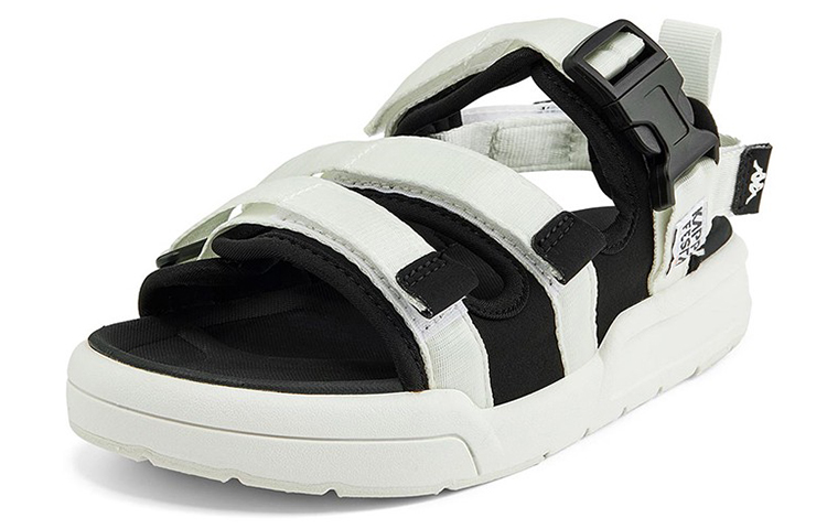 (W) Kappa Sandals 'White Black' 圖 2