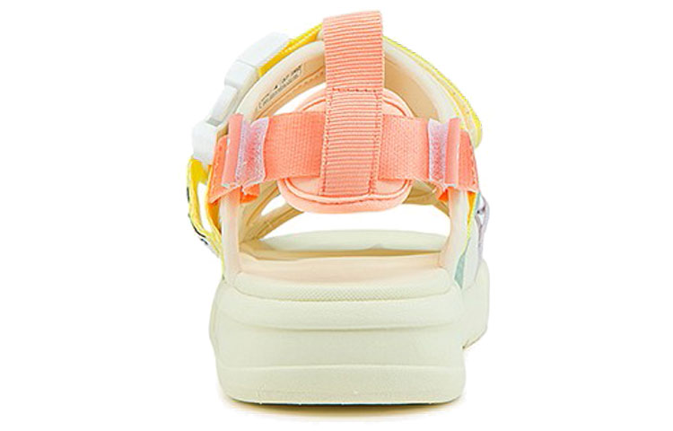 (W) Kappa Sandals 'White Pink Yellow' 圖 5