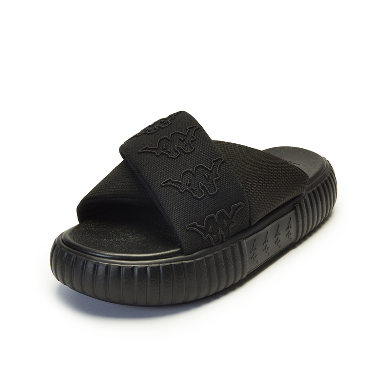 Order (W) Kappa 拖鞋 '简约黑' K0E45LT11-990