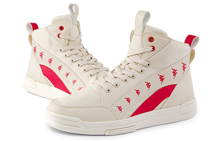 (W) Kappa Sneakers 'White Red Fashion' 圖 3