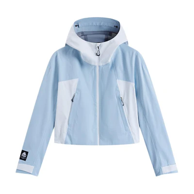 (Women) Kappa Waterproof Outdoor Hooded Jacket Blue Long Sleeve K0E62FC80D-8243
