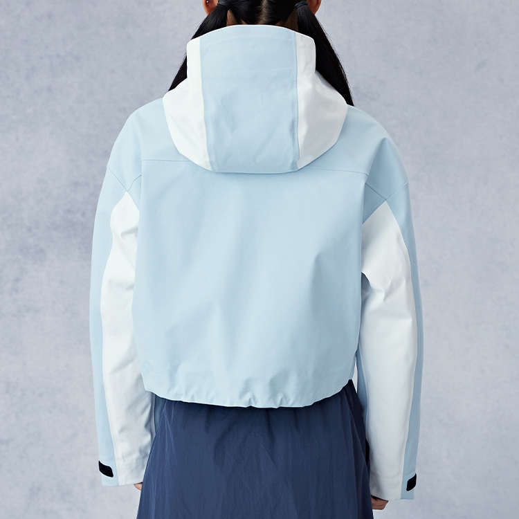 (Women) Kappa Waterproof Outdoor Hooded Jacket Blue Long Sleeve K0E62FC80D-8243 圖 5